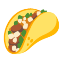 Taco u1f32e Icon 256 x 256