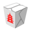 Takeout Box u1f961 Icon 64 x 64