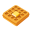 Waffle u1f9c7 Icon 64 x 64