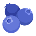Blueberries u1fad0 Icon 128 x 128