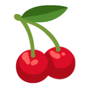 Cherries u1f352 Icon 128 x 128