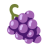 Grapes u1f347 Icon 48 x 48