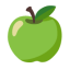 Green Apple u1f34f Icon 64 x 64