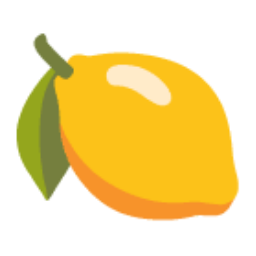 Lemon u1f34b Icon 256 x 256