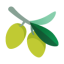 Olive u1fad2 Icon 64 x 64