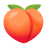Peach u1f351 Icon 48 x 48