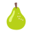Pear u1f350 Icon 48 x 48