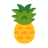 Pineapple u1f34d Icon 48 x 48