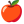 Red Apple u1f34e Icon 24 x 24