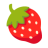 Strawberry u1f353 Icon 48 x 48
