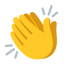 Clapping Hands Sign u1f44f Icon 64 x 64