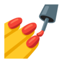 Nail Polish u1f485 Icon 256 x 256