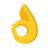 Ok Hand Sign u1f44c Icon 48 x 48