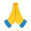 Person With Folded Hands u1f64f Icon 64 x 64