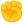 Raised Fist u270a Icon 24 x 24