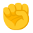 Raised Fist u270a Icon 48 x 48