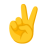 Victory Hand u270c Icon 48 x 48