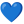 Blue Heart u1f499 Icon 24 x 24