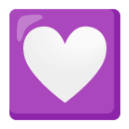 Heart Decoration u1f49f Icon 256 x 256