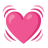 Beating Heart u1f493 Icon 48 x 48