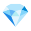 Gem Stone u1f48e Icon 64 x 64