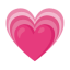 Growing Heart u1f497 Icon 64 x 64