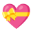 Heart With Ribbon u1f49d Icon 48 x 48