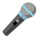 Microphone u1f3a4 Icon 128 x 128