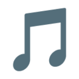 Musical Note u1f3b5 Icon 256 x 256
