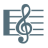 Musical Score u1f3bc Icon 48 x 48