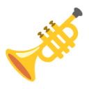 Trumpet u1f3ba Icon 128 x 128