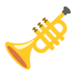 Trumpet u1f3ba Icon 256 x 256