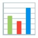 Bar Chart u1f4ca Icon 128 x 128