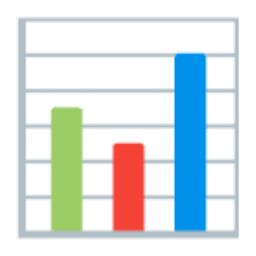 Bar Chart u1f4ca Icon 256 x 256
