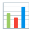 Bar Chart u1f4ca Icon 64 x 64