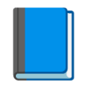 Blue Book u1f4d8 Icon 128 x 128