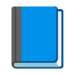 Blue Book u1f4d8 Icon 256 x 256