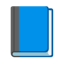 Blue Book u1f4d8 Icon 64 x 64