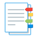 Bookmark Tabs u1f4d1 Icon 128 x 128