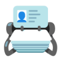 Card Index u1f4c7 Icon 128 x 128