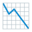 Chart Decreasing u1f4c9 Icon 48 x 48