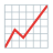 Chart Increasing u1f4c8 Icon 48 x 48