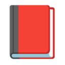 Closed Book u1f4d5 Icon 128 x 128