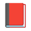 Closed Book u1f4d5 Icon 64 x 64