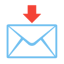 Envelope With Arrow u1f4e9 Icon 64 x 64