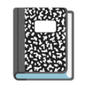Notebook u1f4d3 Icon 128 x 128