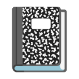 Notebook u1f4d3 Icon 256 x 256