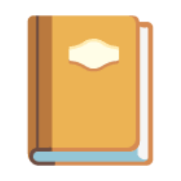 Notebook With Decorative Cover u1f4d4 Icon 256 x 256