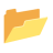 Open File Folder u1f4c2 Icon 48 x 48