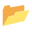 Open File Folder u1f4c2 Icon 64 x 64